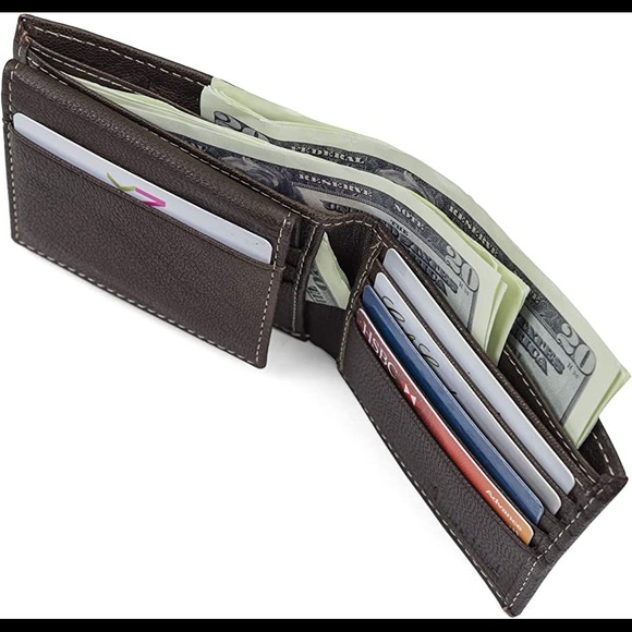 New Timberland Wallet 6 Card Slot 2 Pockets Removable ID Slot w/ RFID Security - Picture 3 of 3